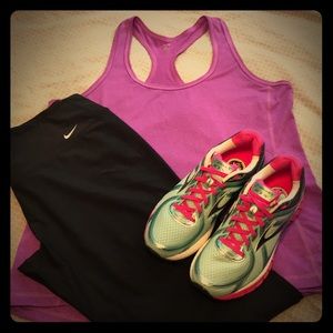 Nike Dri-Fit Exercise Pants Black